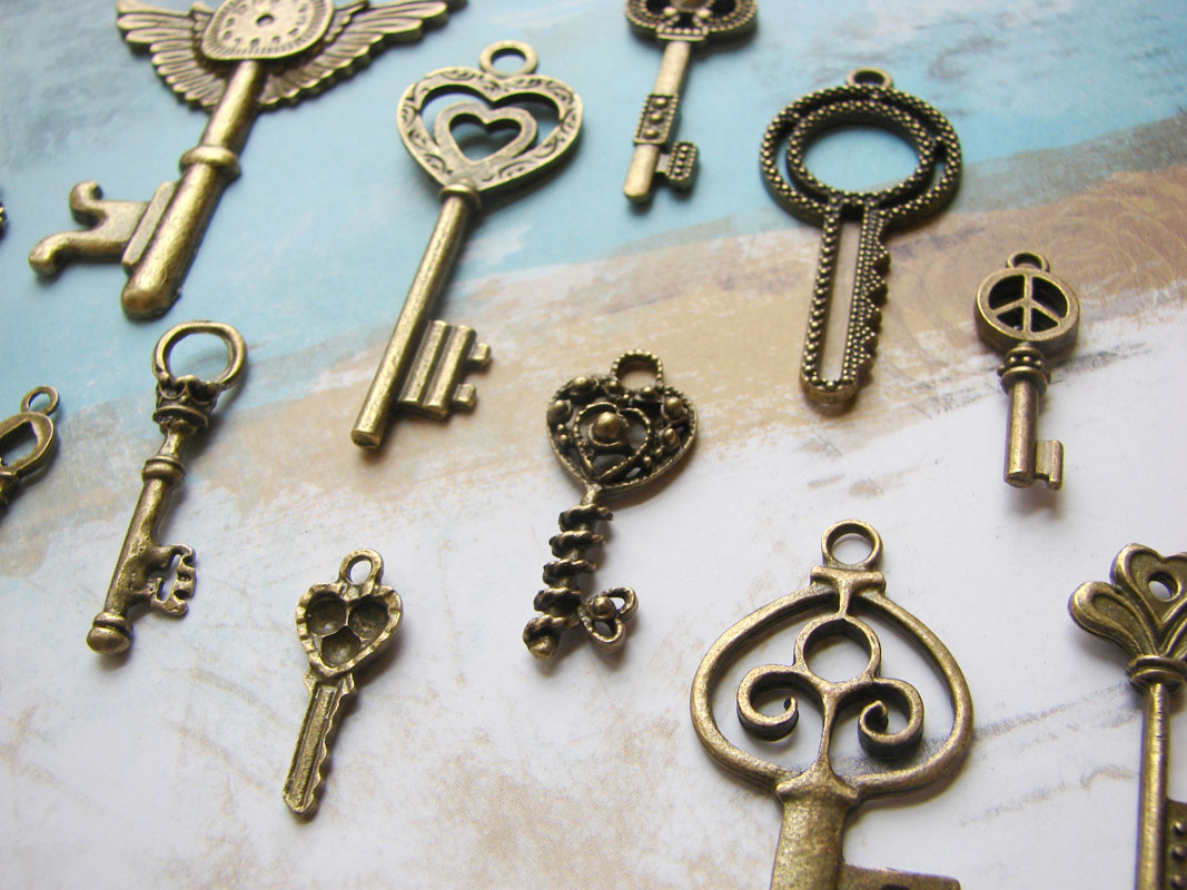 Skeleton Keys- Spiritual Doors, Protective Amulets & Charms